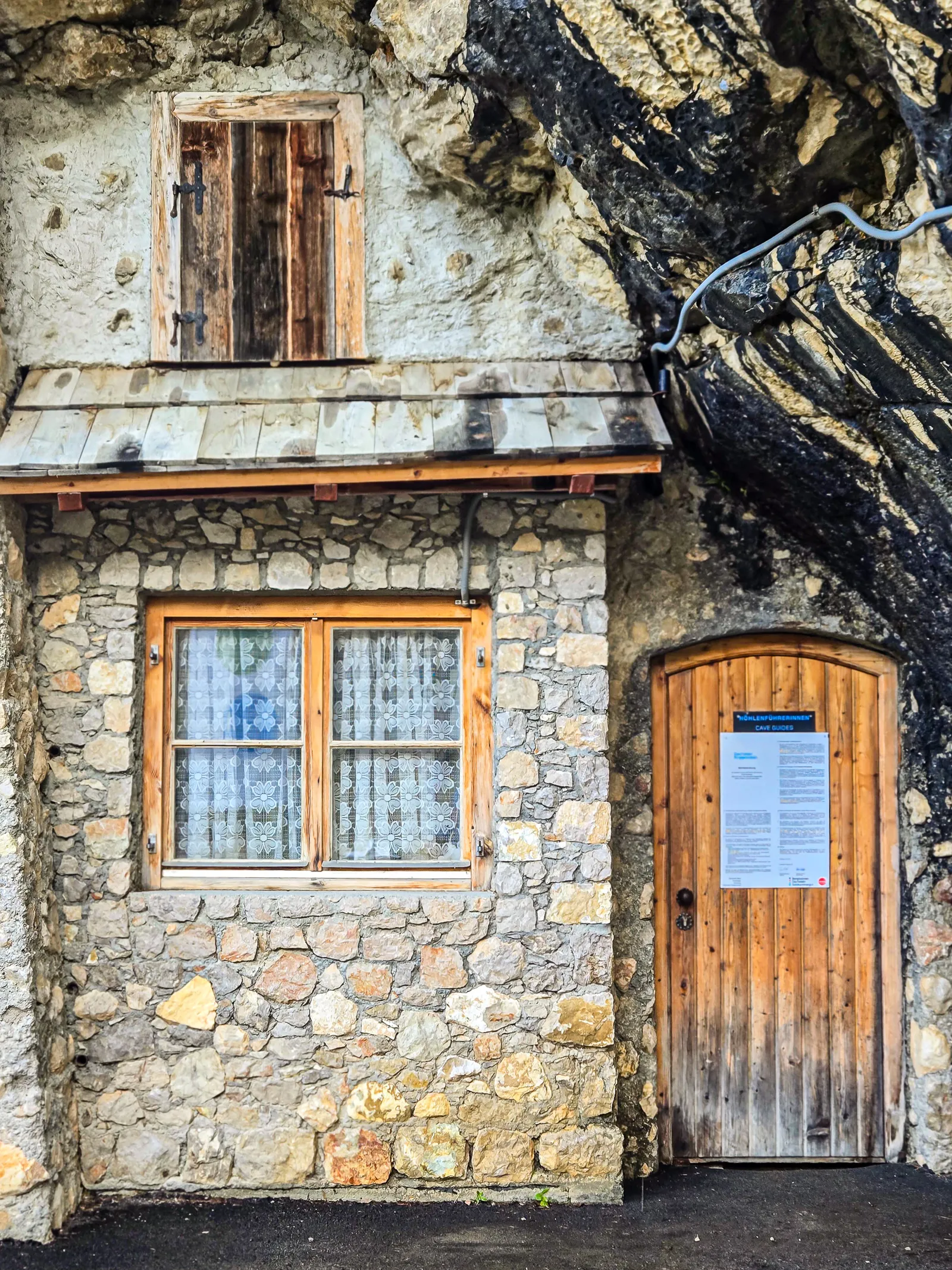 Employee shack dachstein cave world.BDT6GAOY