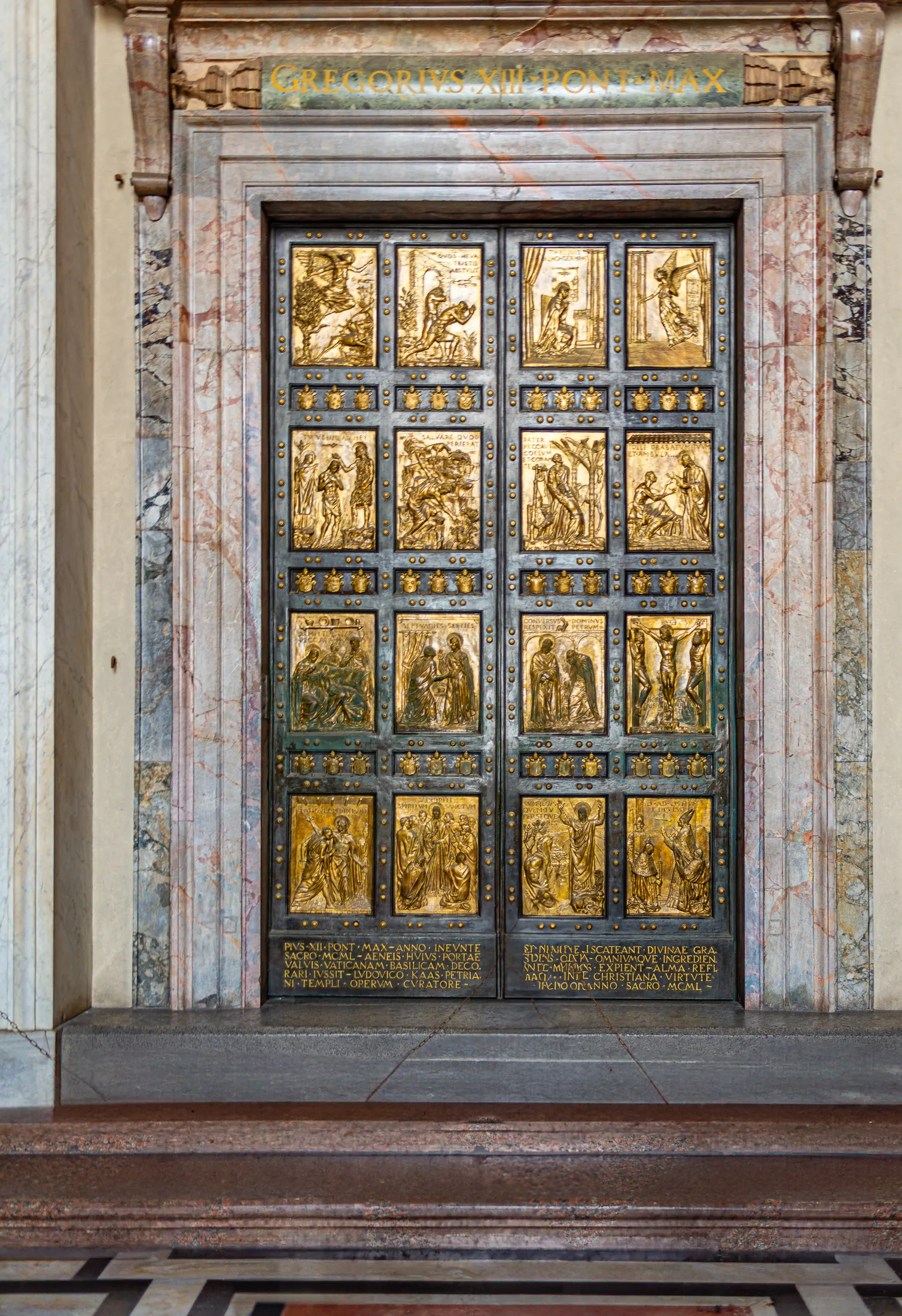 The Holy Door of St. Peter's Basilica