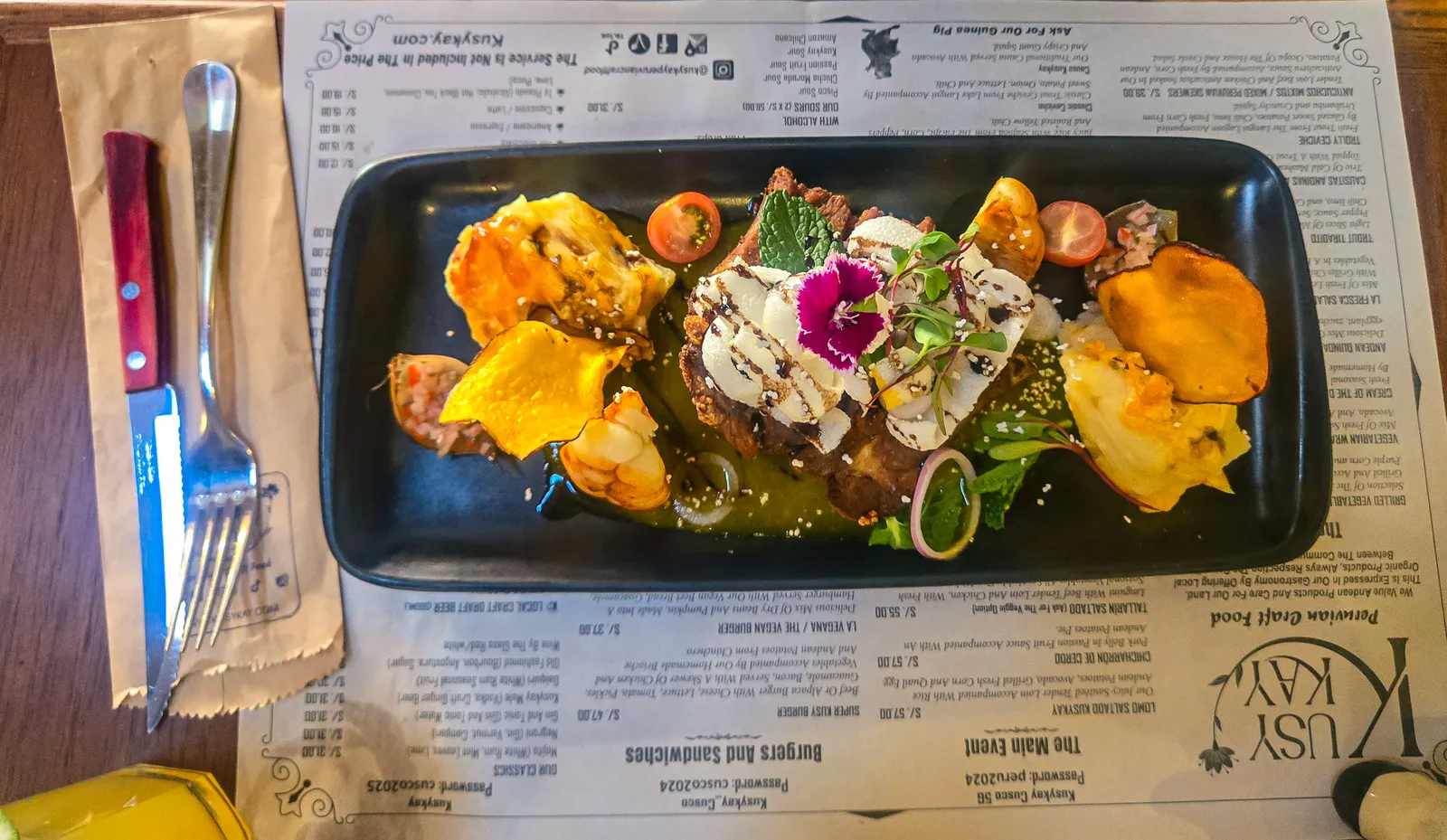 Kusykay restaurant dishes 1.Cal9fQ7D