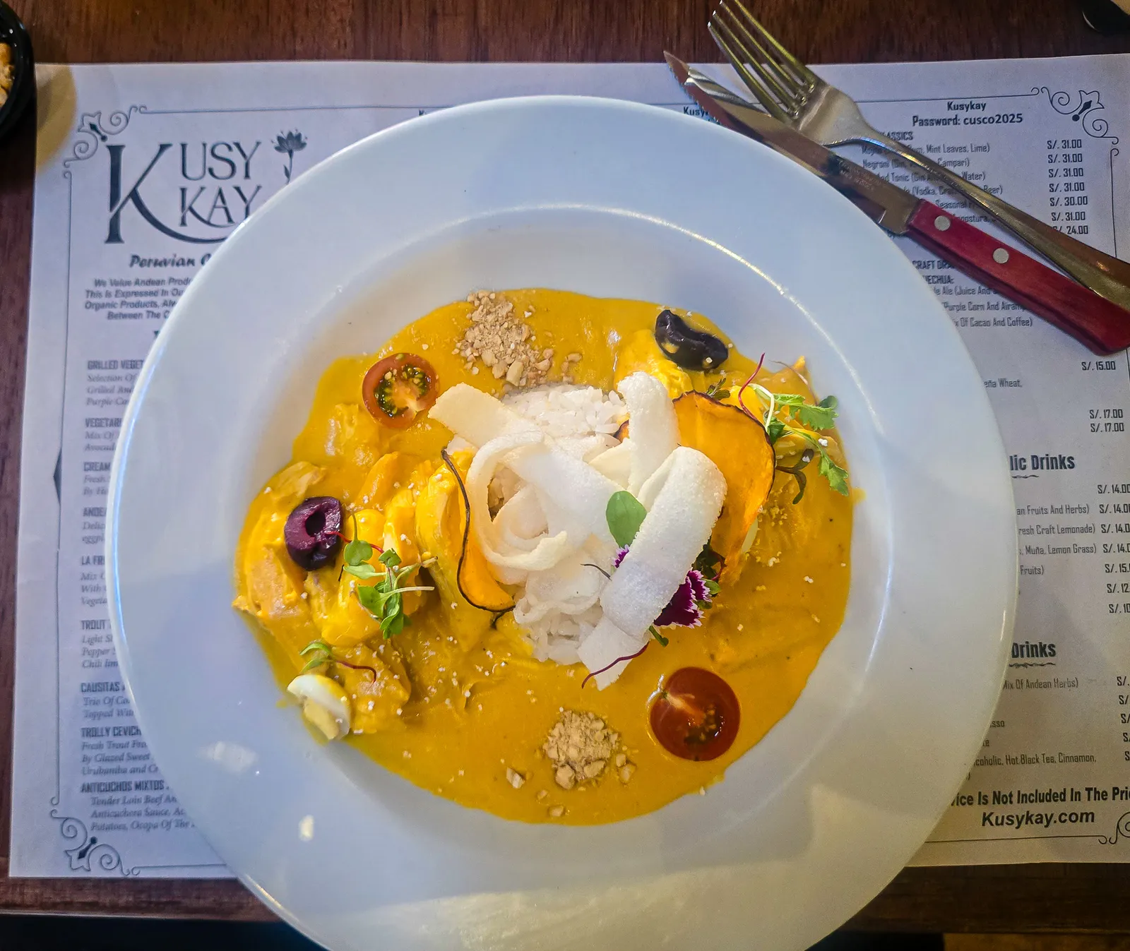 Kusykay restaurant dishes 2.DHCftRhq