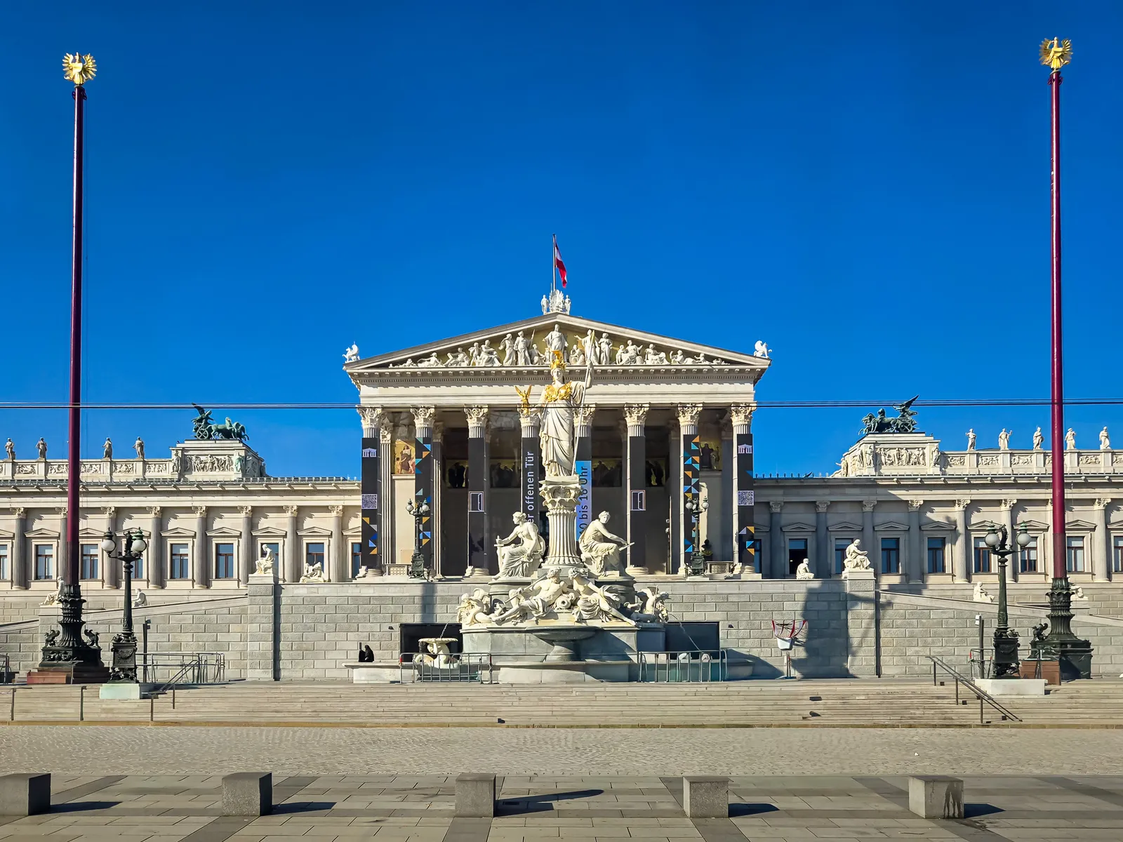 Vienna austrian parliament building.BKpVfl58