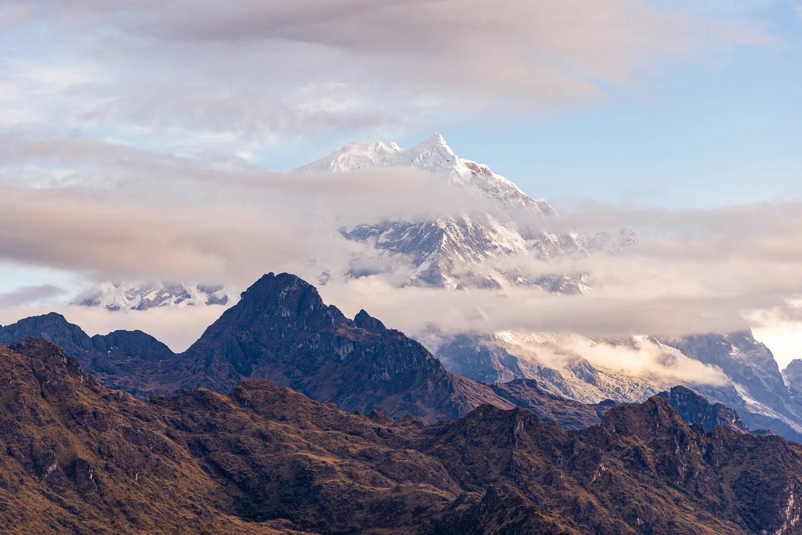 View of mount salkantay from phuyupatamarca 1.D tiobzx